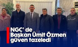 NGC' de Başkan Ümit Özmen güven tazeledi