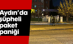 Aydın’da şüpheli paket paniği