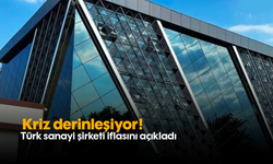 Kriz derinleşiyor! Türk sanayi şirketi iflasını açıkladı