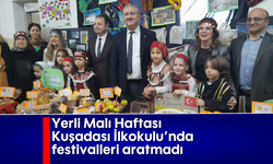 Yerli Malı Haftası Kuşadası İlkokulu'nda festivalleri aratmadı