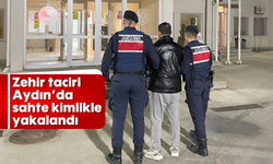 Zehir taciri Aydın'da sahte kimlikle yakalandı