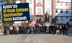 Aydın’da ’10 Ocak Çalışan Gazeteciler Günü’ kutlandı