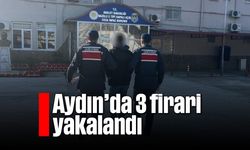 Aydın’da 3 firari yakalandı