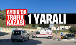 Aydın’da trafik kazası: 1 yaralı