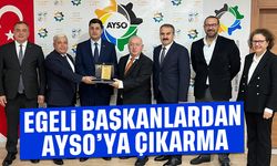 Egeli başkanlardan AYSO’ya çıkarma