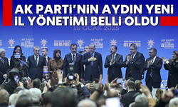 AK Parti'nin Aydın yeni il yönetimi belli oldu