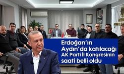 Erdoğan’ın Aydın’da katılacağı AK Parti İl Kongresinin saati belli oldu