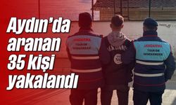 Aydın'da aranan 35 kişi yakalandı