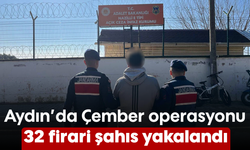 Aydın'da Çember operasyonu-32 firari şahıs yakalandı