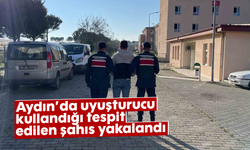 Aydın'da uyuşturucu kullandığı tespit edilen şahıs yakalandı