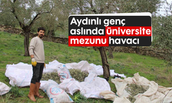 Aydınlı genç aslında üniversite mezunu havacı