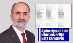 Aydın siyasetinde isim benzerliği kafa karıştırdı