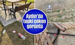 Aydın'da tepki çeken görüntü