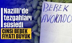 Nazilli tezgahlarında yerini aldı; Cinsi bebek, fiyatı büyük