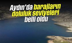 Aydın’da barajların doluluk seviyeleri belli oldu