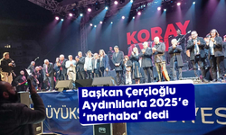 Başkan Çerçioğlu, Aydınlılarla 2025'e 'merhaba' dedi