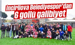 İncirliova Belediyespor’dan 6 gollü galibiyet