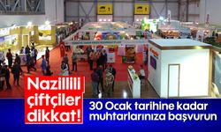 Nazillili çiftçiler dikkat! 30 Ocak tarihine kadar muhtarlarınıza başvurun