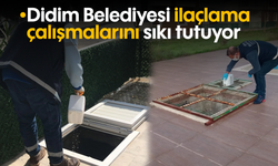 Didim Belediyesi ilaçlama çalışmalarını sıkı tutuyor