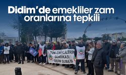 Didim’de emekliler zam oranlarına tepkili