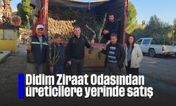 Didim Ziraat Odasından üreticilere yerinde satış