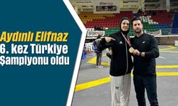 Aydınlı Elifnaz, 6. kez Türkiye Şampiyonu oldu