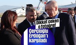 Dikkat çeken o fotoğraf: Çerçioğlu, Erdoğan’ı karşıladı