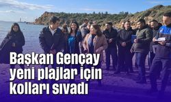 Başkan Gençay, yeni plajlar için kolları sıvadı