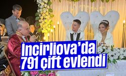 İncirliova’da 791 çift evlendi