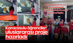 Karacasulu öğrenciler uluslararası proje hazırladı