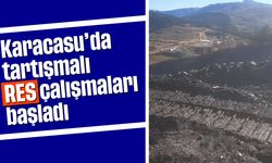 Karacasu'da tartışmalı RES çalışmaları başladı