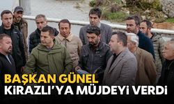 Başkan Günel Kirazlı'ya müjdeyi verdi