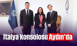 İtalya konsolosu Aydın’da