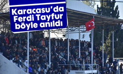 Karacasu'da Ferdi Tayfur böyle anıldı