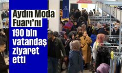 Aydın Moda Fuarı’nı 190 bin vatandaş ziyaret etti