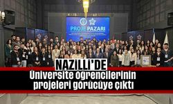 Üniversite öğrencilerinin projeleri görücüye çıktı