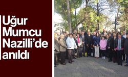 Uğur Mumcu Nazilli’de anıldı