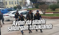 Aydın'da silahlı saldırgan tutuklandı