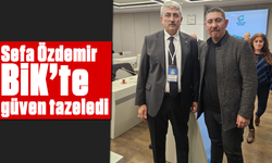 Sefa Özdemir, BİK'te güven tazeledi