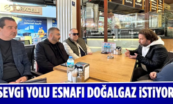 Sevgi Yolu esnafı, doğalgaz istiyor