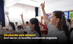 Okullarda yeni dönem! Sınıf tekrarı ve teneffüs saatlerinde değişiklik