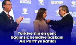 Türkiye'nin en genç bağımsız belediye başkanı AK Parti'ye katıldı