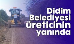 Didim Belediyesi üreticinin yanında