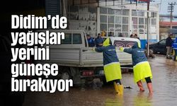 Didim'de yağışlar yerini güneşe bırakıyor