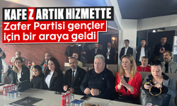 Kafe Z artık hizmette: Zafer Partisi gençler için bir araya geldi