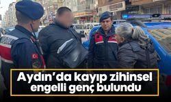 Aydın’da kayıp zihinsel engelli genç bulundu