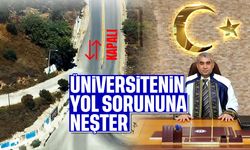 Üniversitenin yol sorununa neşter