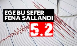 Ege bu sefer fena sallandı; 5.2
