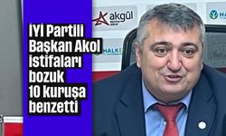 İYİ Partili Başkan Akol istifaları bozuk 10 kuruşa benzetti