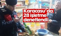 Karacasu'da 28 işletme denetlendi